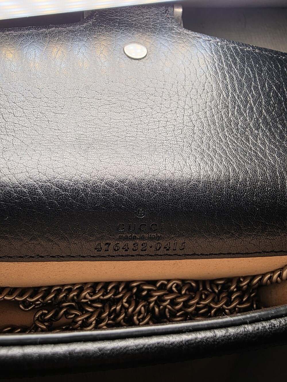 Gucci Dionysus Super Mini Leather Bag in Black - Picture 6 of 6